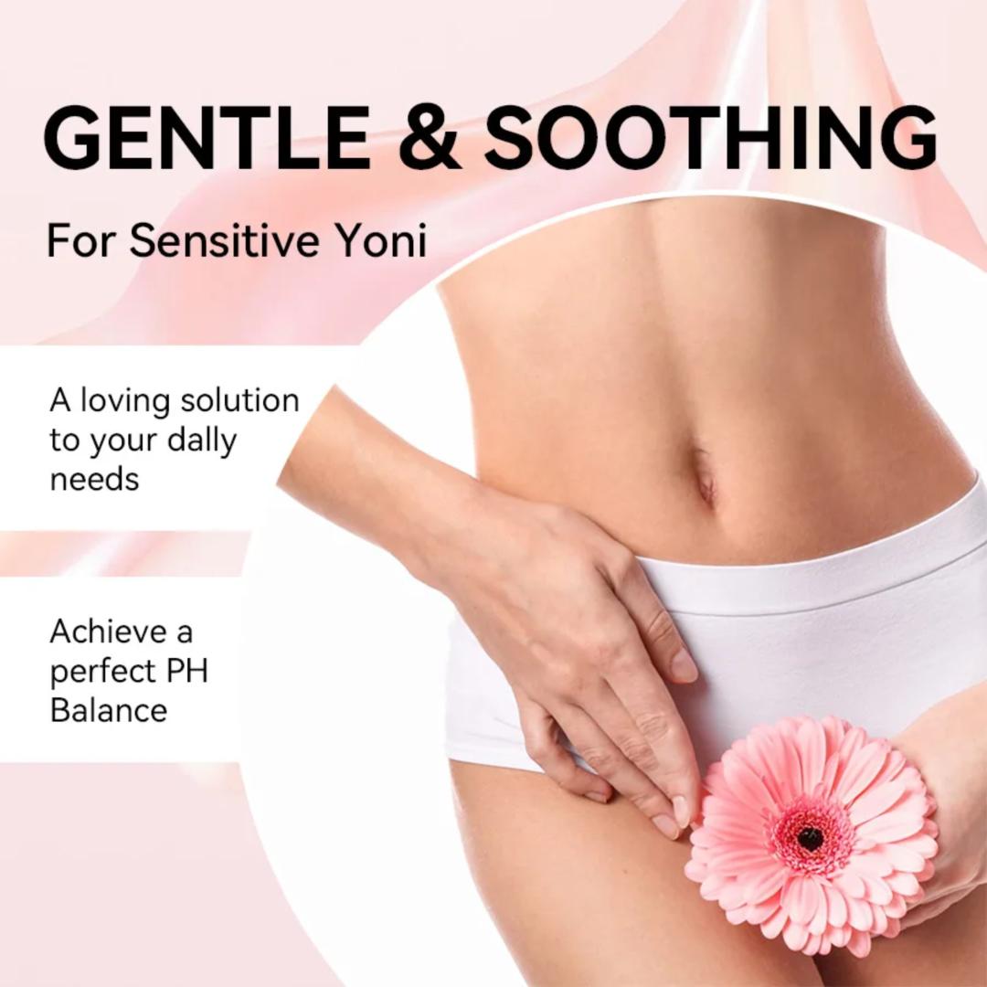 100% ORGANIC YONI OIL ROSE/LAVENDER SCENT – INTIMATE FEMININE CARE, PH BALANCING, ANTI-ODOR & DRYNESS RELIEF OIL (30ML)