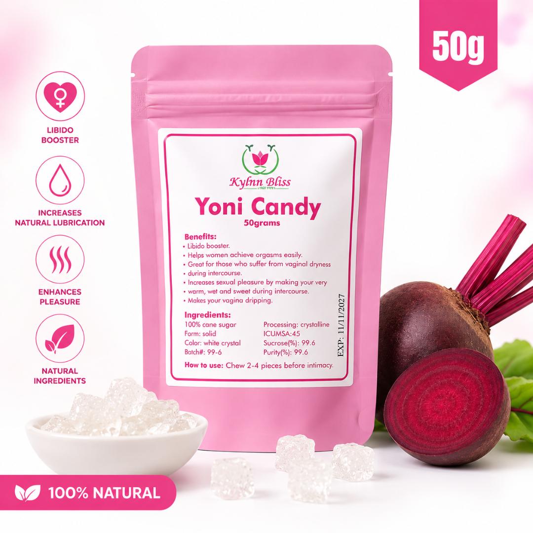 YONI/PUNANI CANDY FOR VAGINAL DRIPPING AND LIBIDO BOOST FOR WOMEN – INCREASES WARMTH, WETNESS, AND SWEETNESS DURING INTERCOURSE – BUY IN KENYA