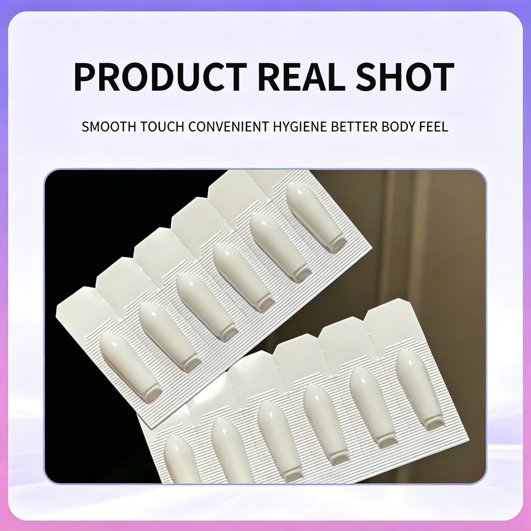 Advanced Intimate Wellness Suppository Advanced Botanical Formula pH Balanced Skin Care Technology Daily Rejuvenation 6pcs