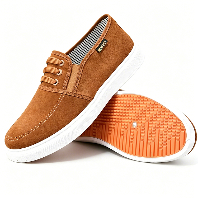 Brave shop New arrivals Slip-Ons Men's Shoes Sports shoes Canvas shoes Loafers & Slip-Ons Sneakers Gentleman Walking shoes Brown