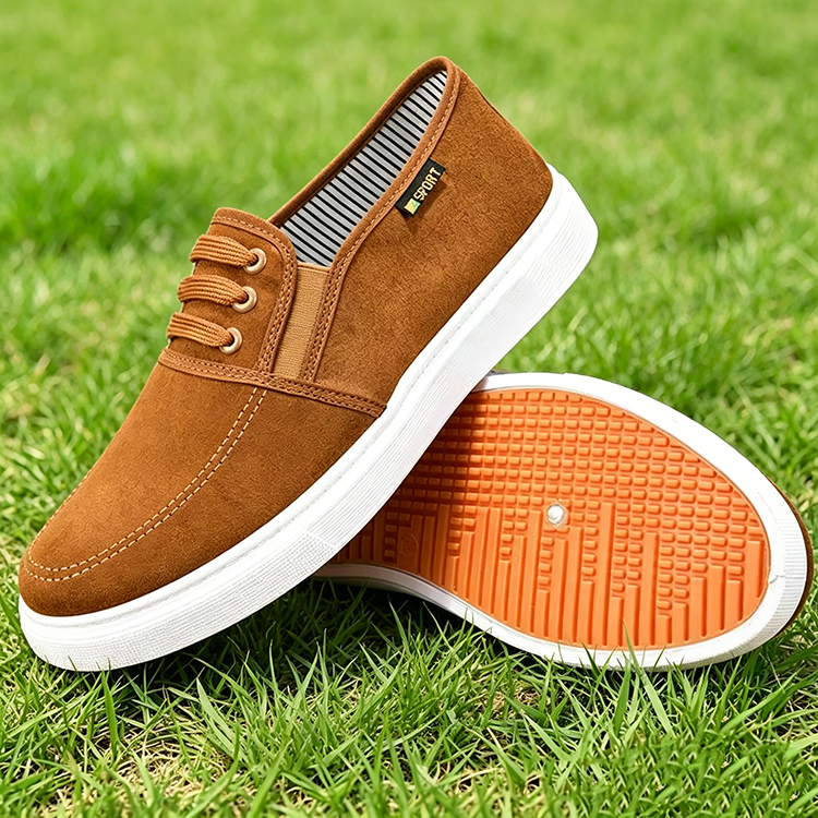 Brave shop New arrivals Slip-Ons Men's Shoes Sports shoes Canvas shoes Loafers & Slip-Ons Sneakers Gentleman Walking shoes Brown