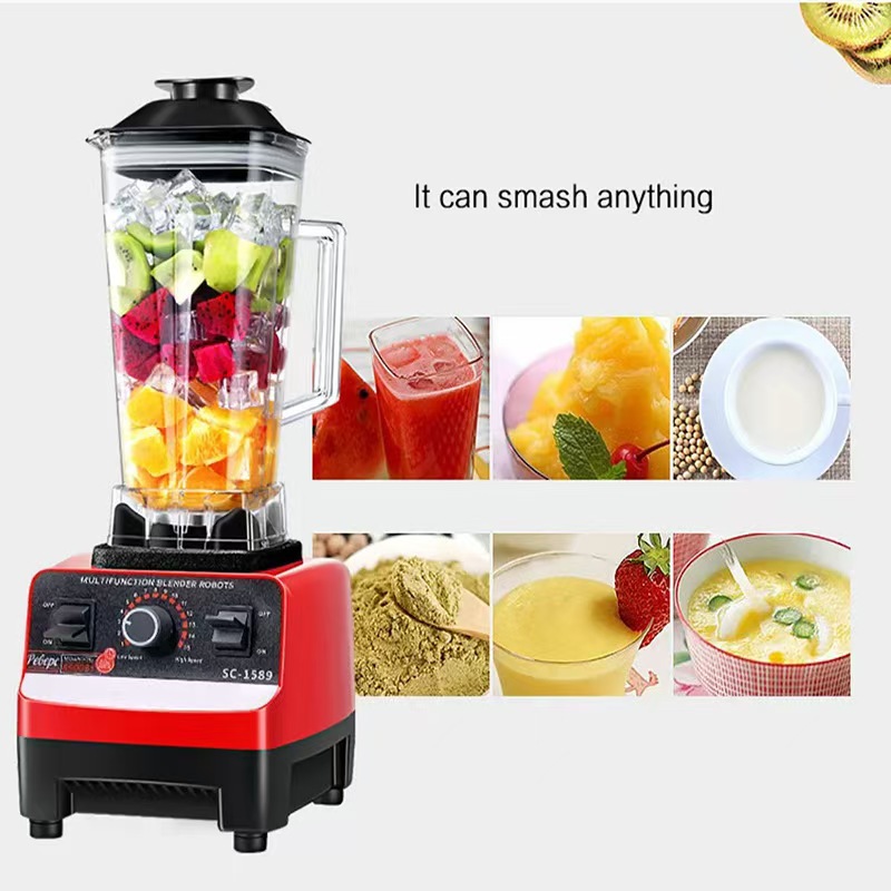RASHNIK  RN-1026 800W 2L Professional Blender & Mixer with 2 Jars  Multi-Function Blender  High-Power Countertop Blender for Smoothies, Shakes & Juices
