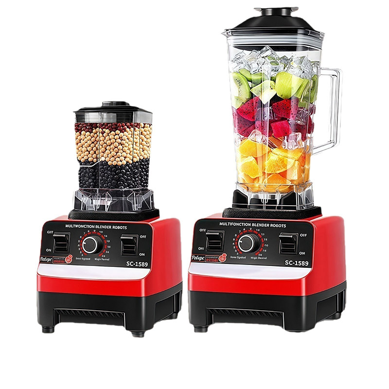 RASHNIK  RN-1026 800W 2L Professional Blender & Mixer with 2 Jars  Multi-Function Blender  High-Power Countertop Blender for Smoothies, Shakes & Juices