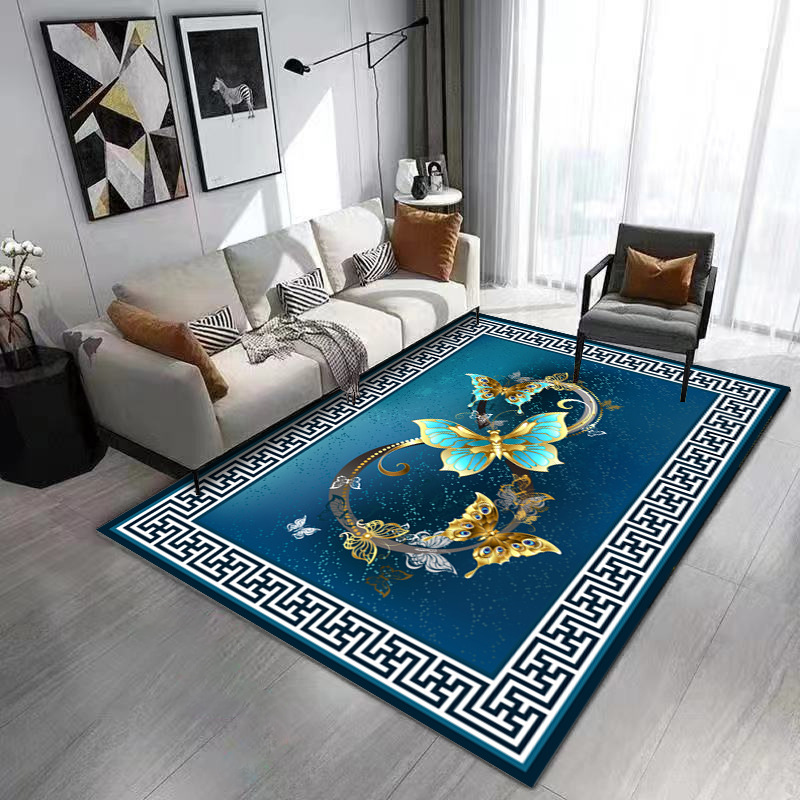 1PC 160*230  New Classic Carpet  For Living Room Plush Rugs Children Bed Room  Carpets Home Decor Rugs Mat Anti-slip carpet（RN-53480）