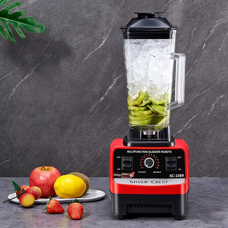 RASHNIK  RN-1026 800W 2L Professional Blender & Mixer with 2 Jars  Multi-Function Blender  High-Power Countertop Blender for Smoothies, Shakes & Juices
