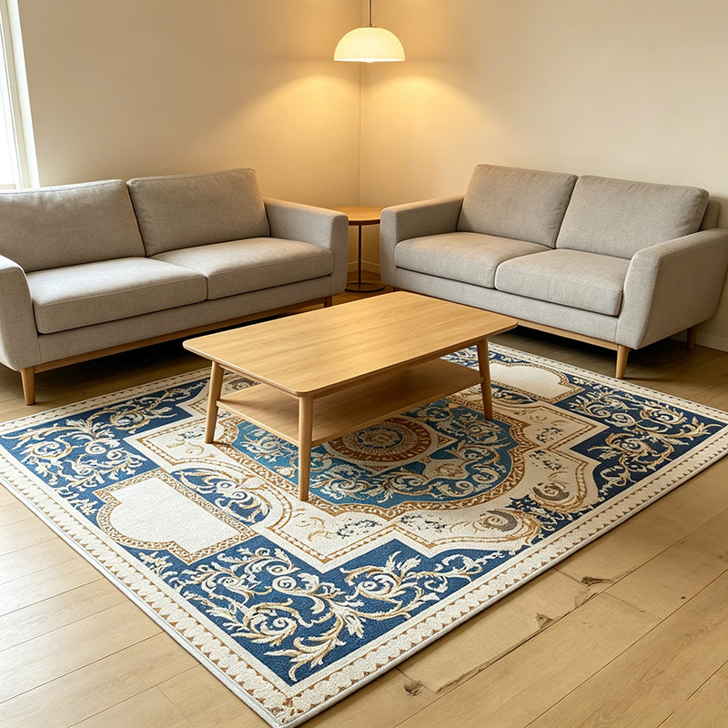【Random color】 1PC 80*120 New Classic Carpet  For Living Room Plush Rugs Children Bed Room  Carpets Home Decor Rugs Mat （RN-53485）