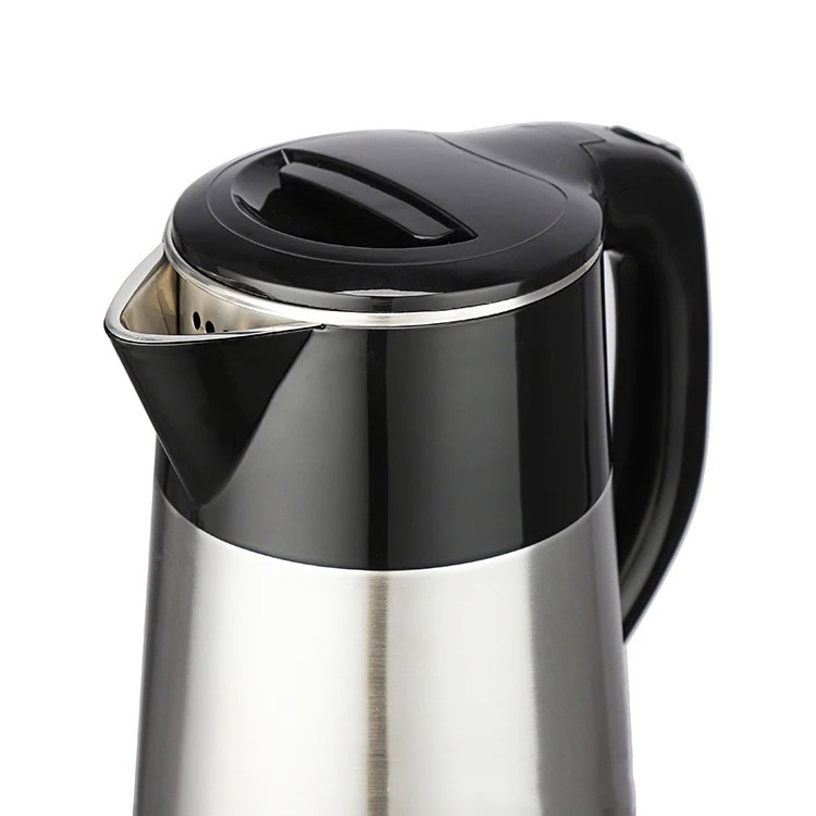 RASHNIK  RN-1159  2.3L   1500W  Stainless Steel Electric Kettle with Auto Shut-Off
