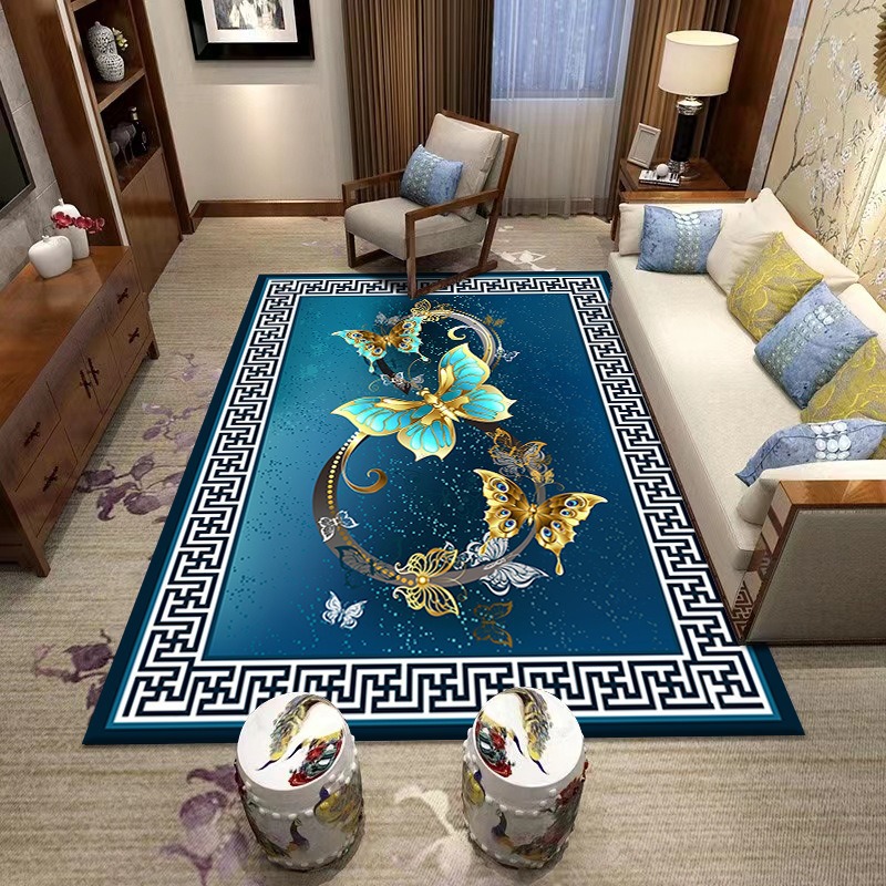 1PC 160*230  New Classic Carpet  For Living Room Plush Rugs Children Bed Room  Carpets Home Decor Rugs Mat Anti-slip carpet（RN-53480）