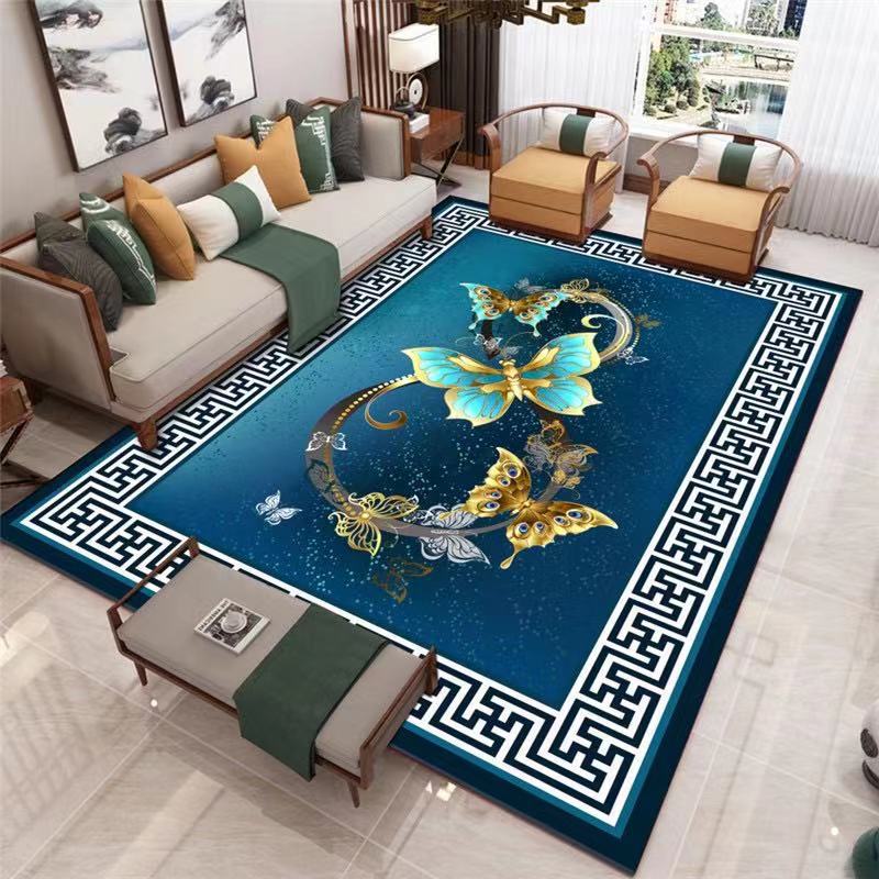 1PC 160*230  New Classic Carpet  For Living Room Plush Rugs Children Bed Room  Carpets Home Decor Rugs Mat Anti-slip carpet（RN-53480）