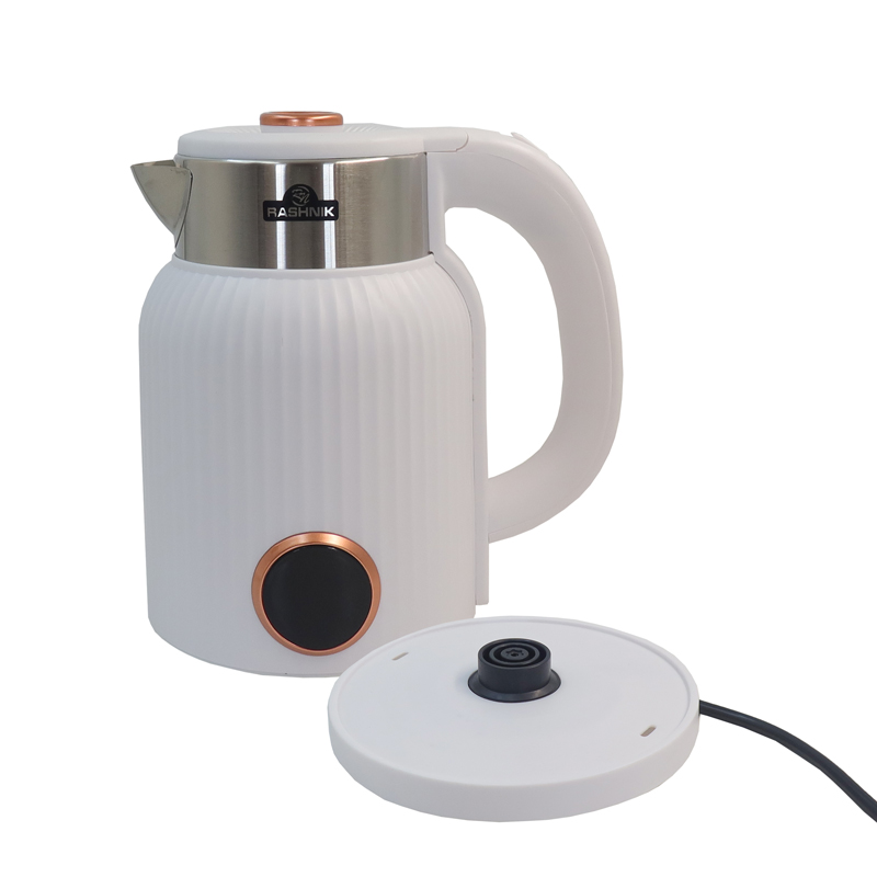 RASHNIK  RN-1158 2.3L   1500W  Kettle Outer Layer High Grade Plasctic Inside Steel