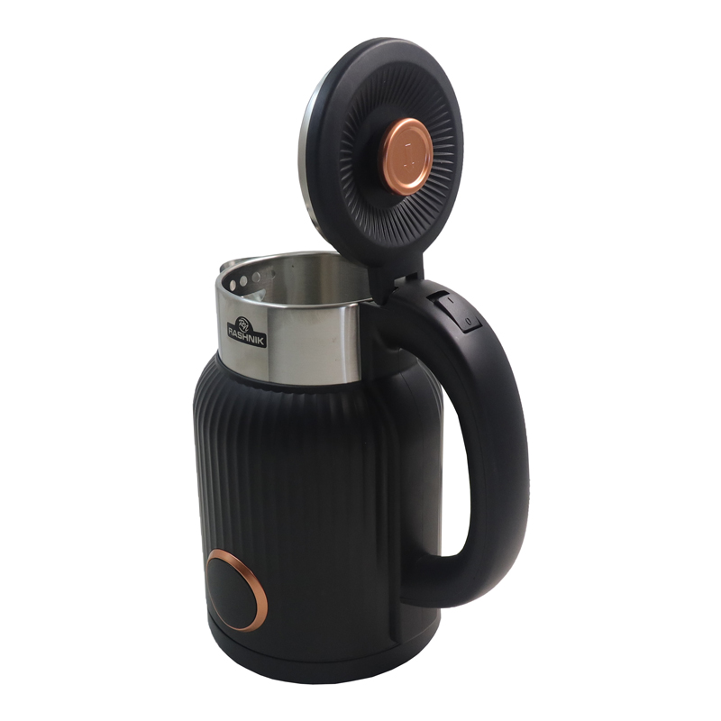 RASHNIK  RN-1158 2.3L   1500W  Kettle Outer Layer High Grade Plasctic Inside Steel