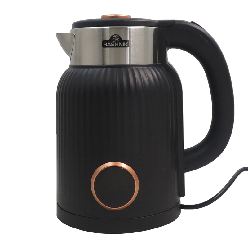 RASHNIK  RN-1158 2.3L   1500W  Kettle Outer Layer High Grade Plasctic Inside Steel