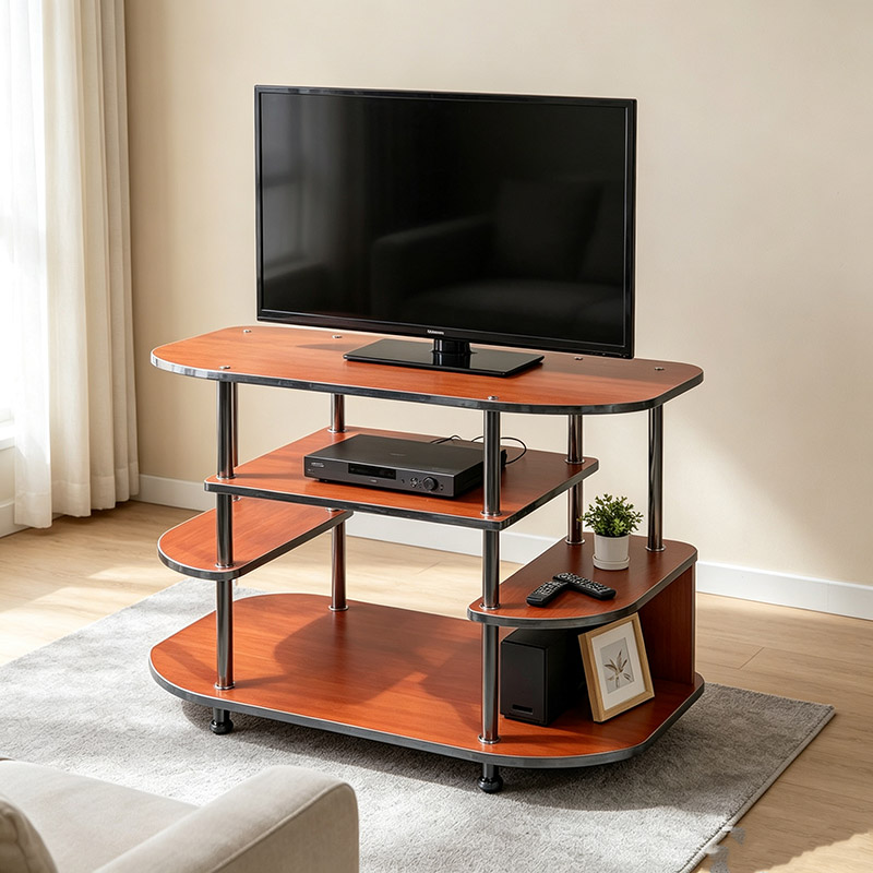 Wooden simple TV cabinet sitting room bedroom TV cabinet tables household furniture Home Storage TV stand  (58000A)