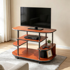 Wooden simple TV cabinet sitting room bedroom TV cabinet tables household furniture Home Storage TV stand  (58000A)