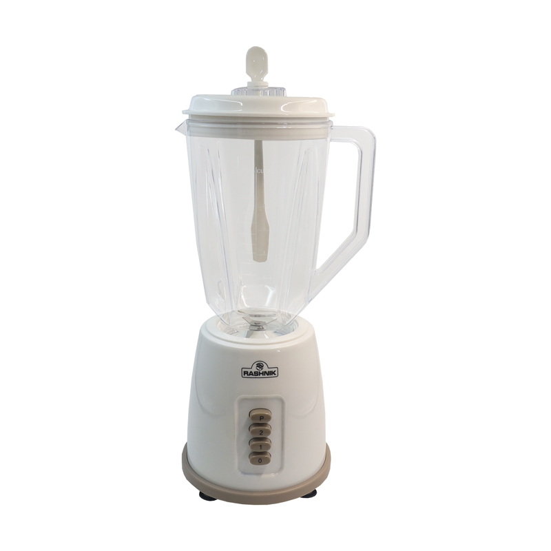 【New Arrival】RASHNIK RN-1038   2 IN 1 Powerful  2 Speed Motor with Pulse Function Mixer Blender   Stainless Steel Blades for Quick Grinding