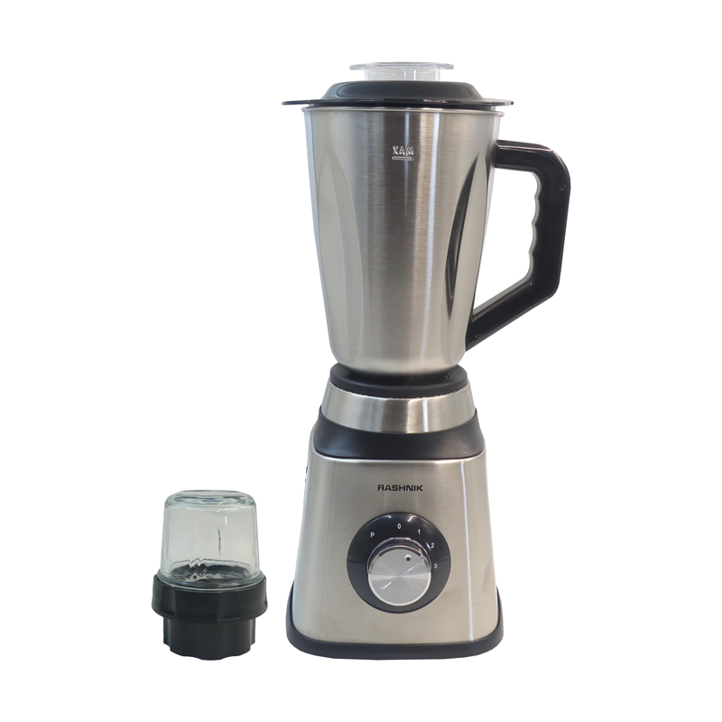 RASHNIK RN-1040S Stainless Steel    2 IN 1 Powerful  2 Speed Motor with Pulse Function Mixer Blender   Stainless Steel Blades for Quick Grinding