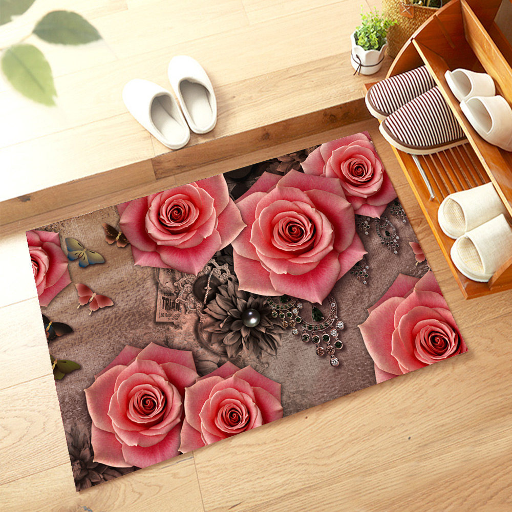 【Random color】 1PC 80*120 New Classic Carpet  For Living Room Plush Rugs Children Bed Room  Carpets Home Decor Rugs Mat （RN-53485）