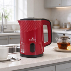 RASHNIK RN-1160  2.3L   1500W Electric  Kettle Outer Layer High Grade Plasctic Inside Steel  Kettle Auto Shut-off