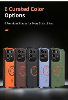 Magnetic Fabric Texture Shockproof Phone Case for Infinix Note 50 Pro 4G（ X6855） Support Wireless Charging Cover