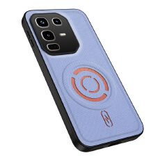 Magnetic Fabric Texture Shockproof Phone Case for Infinix Note 50 Pro 4G（ X6855） Support Wireless Charging Cover