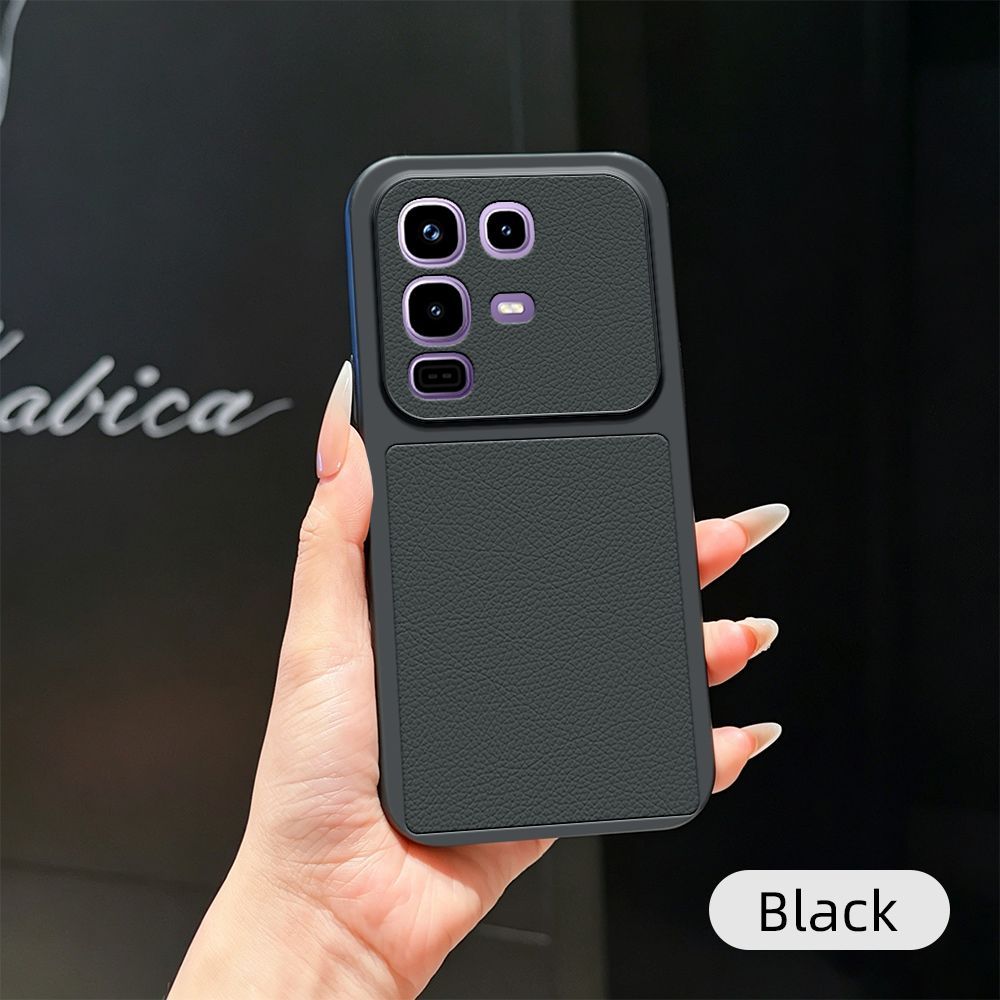 Luxury Faux Leather Phone Case for Infinix Note 50 Pro 4G Anti‑Slip Anti‑Fingerprint Soft TPU Bumper Case