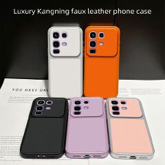 Luxury Faux Leather Phone Case for Infinix Note 50 Pro 4G Anti‑Slip Anti‑Fingerprint Soft TPU Bumper Case