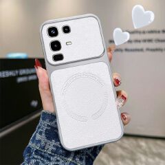 Luxury Magnetic Faux Leather Phone Case for Infinix Note 50 Pro 4G Anti‑Slip Anti‑Fingerprint Soft TPU Bumper Case