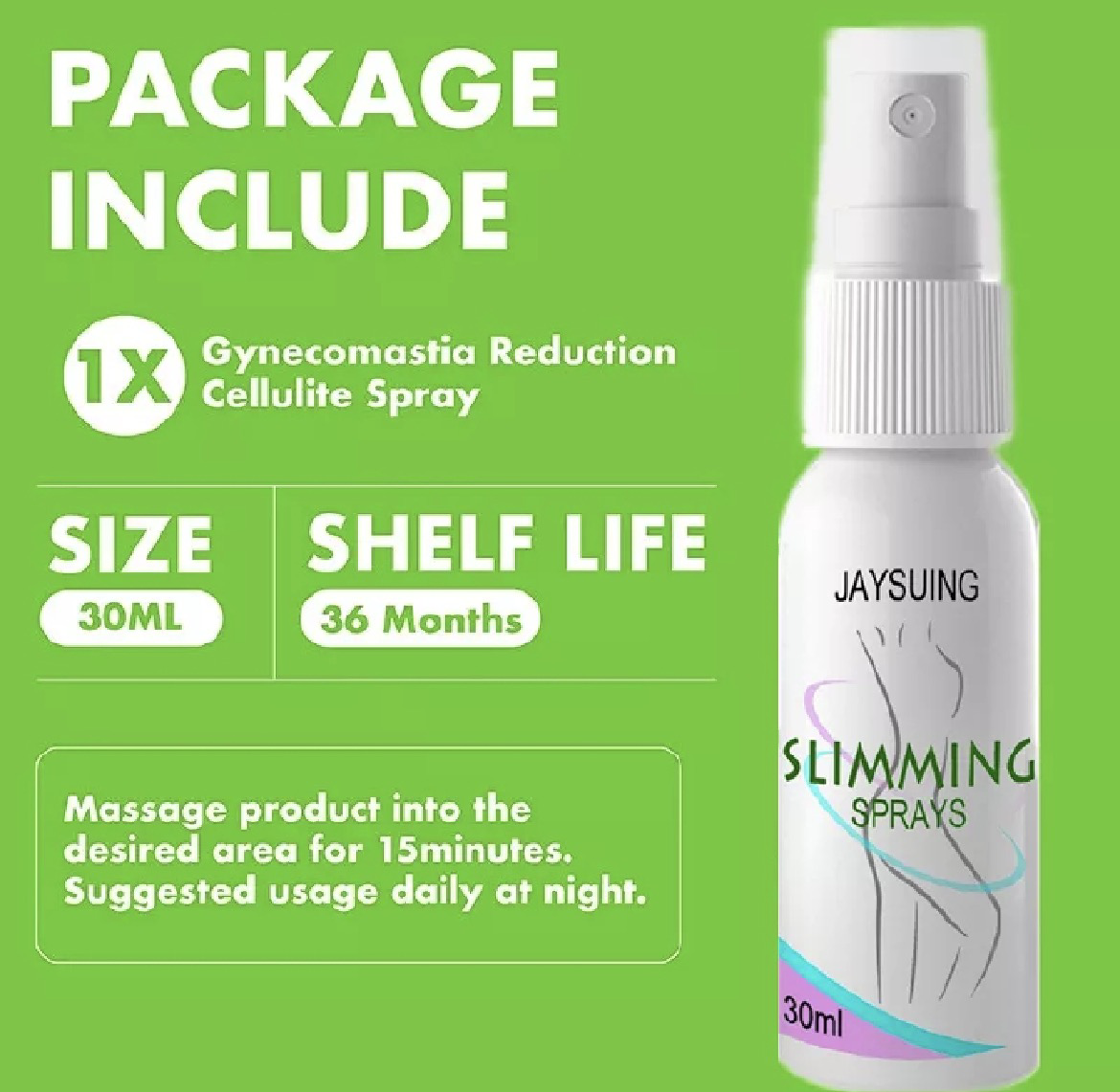 Gynecomastia Reduction Cellulite Spray Men's Muscle Accelerating Hardening Sprayer Tighten Chest Muscle Fitness Body Care