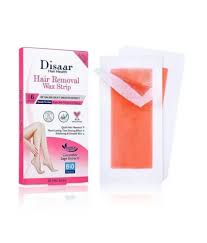 Disaar HAIR REMOVAL WAX STRIPS Skin Normal Quick Lasts 6 Weeks CUCUMBER SAGE EXTRACTS VEGAN Ready to Use jm