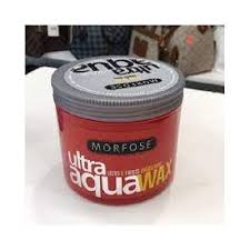 Morfose Ultra Aqua Wax/ Locks & Twists Braids Wave Hair Wax with Strong Flexible 4 Hold, All Day Long, Hair Wax for Women and Men, Edge Wax, Gel Wax, Manage Flyaways, and Curls, Mango Scent