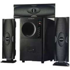 Vitron V635 3.1CH Home Theater System USB, SD, FM, BT, AC DC Function 10000W P.M.P.O Multimedia Sound Speaker System Subwoofer ni with Remote Control Woofer