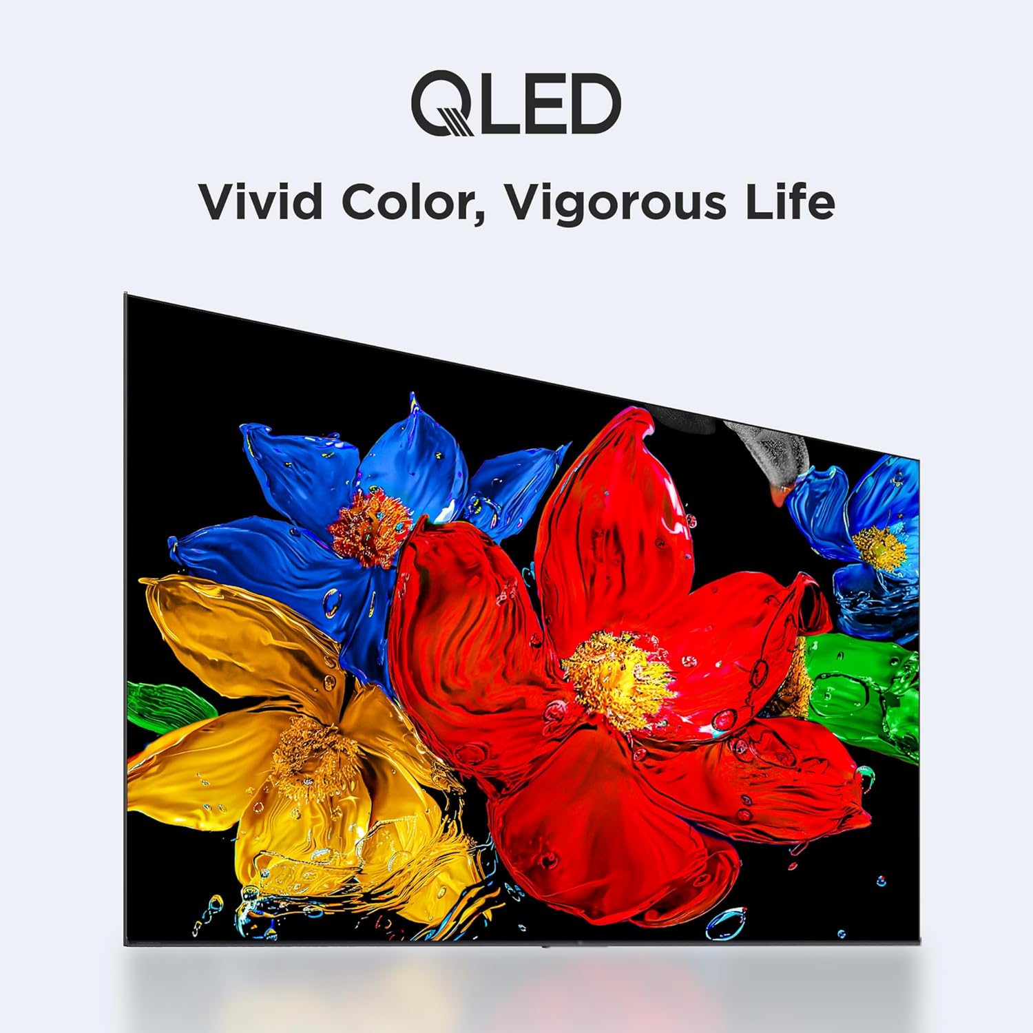 TCL 50" Inch QLED Google TV, Smart Full HD Android Television, Wi-Fi Enabled, Bluetooth Connectivity, Screen Mirroring, Netflix, YouTube, Prime Video, Dolby Audio, HDMI/USB Ports+SWIVEL 360 BRACKET