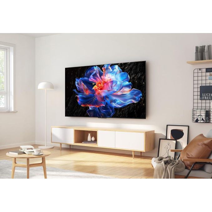 TCL 55V6D Smart TV 55 Inch, 4K Ultra HD LED Display, Google TV Platform, Dolby Audio System, Wireless Connectivity, HDR Support+6 FREE ACCESSORIES
