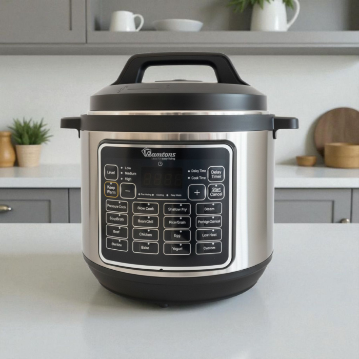 [SPECIAL OFFER!!] Ramtons RM/782- 8L ELECTRIC PRESSURE COOKER(1YR WTRY)