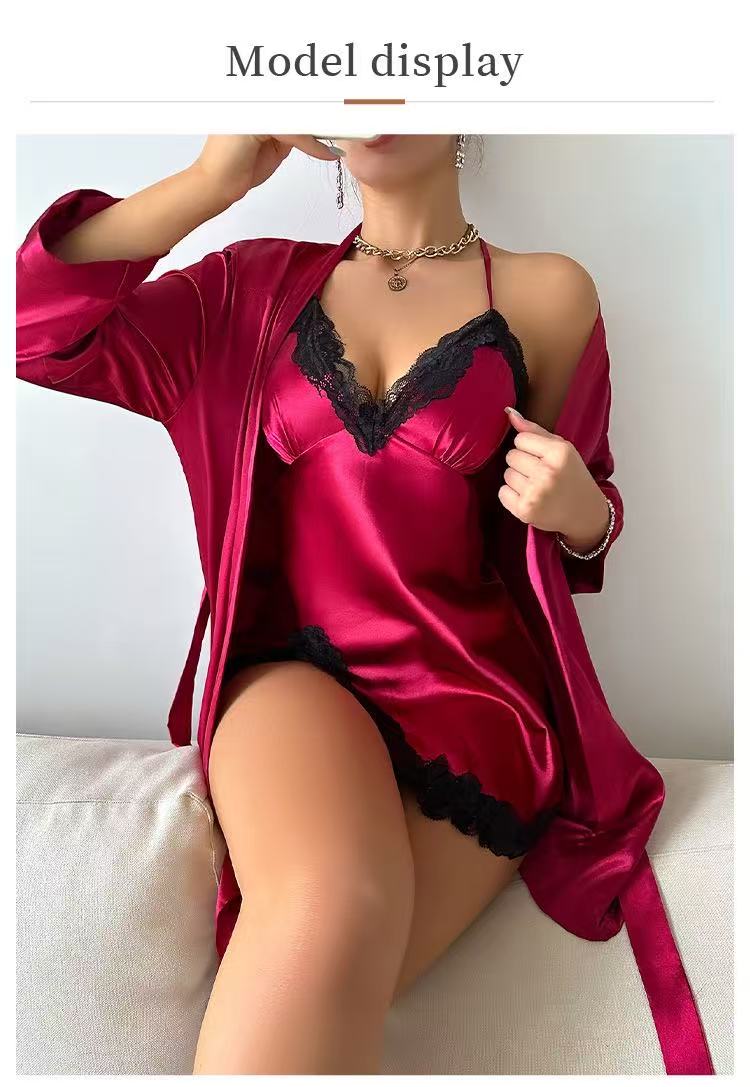 2026 Spot Summer New Style Non Elastic Pajamas, Sexy Nightgown, Sexy Pajamas, Home Wear, Camisole Skirt for Women
