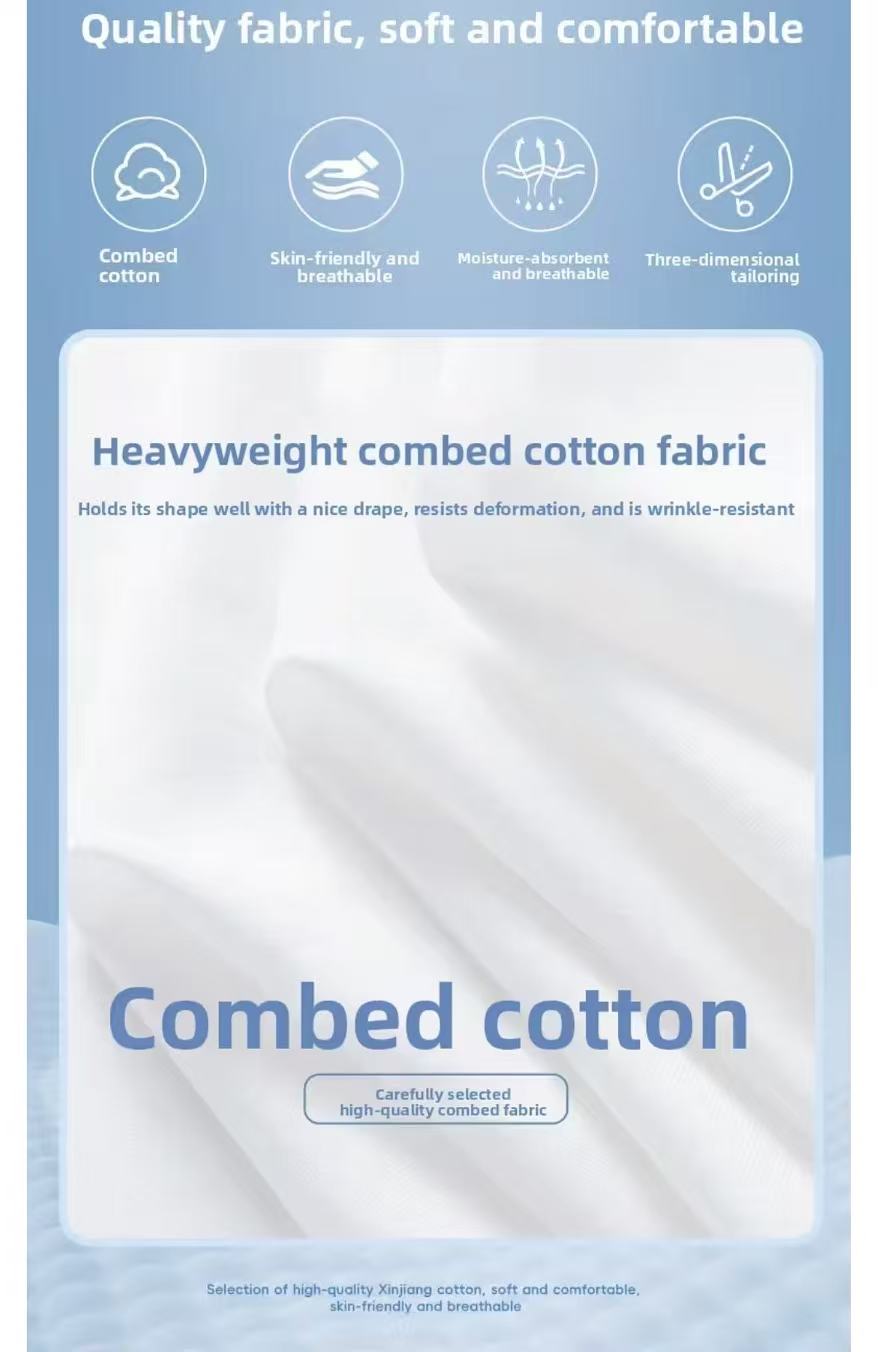 100% Cotton Men’s T-Shirt, Summer Loose-Fit Casual & Sports Short Sleeve Tee, Versatile Basic Top For Commuting And Workout