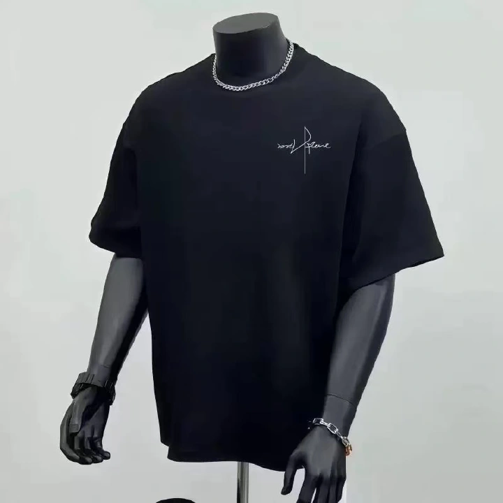 100% Cotton Men’s T-Shirt, Summer Loose-Fit Casual & Sports Short Sleeve Tee, Versatile Basic Top For Commuting And Workout