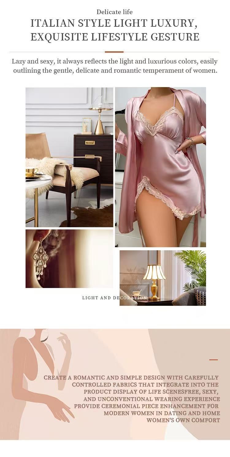 2026 Spot Summer New Style Non Elastic Pajamas, Sexy Nightgown, Sexy Pajamas, Home Wear, Camisole Skirt for Women