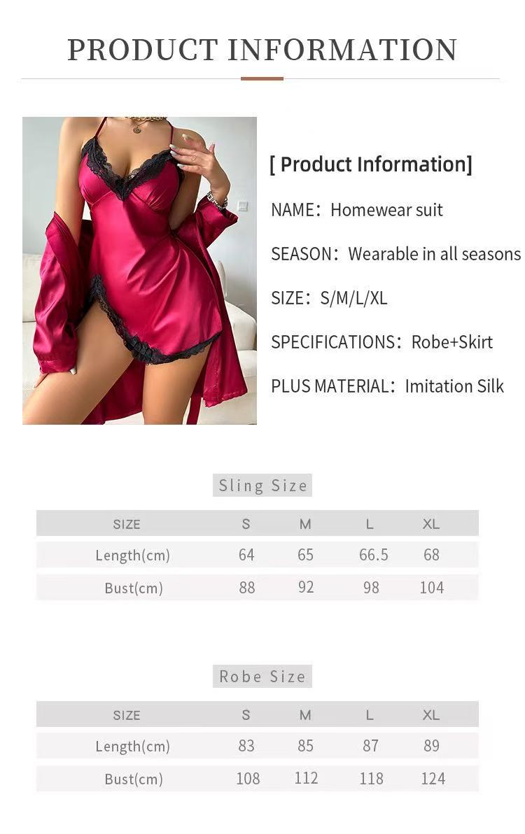 2026 Spot Summer New Style Non Elastic Pajamas, Sexy Nightgown, Sexy Pajamas, Home Wear, Camisole Skirt for Women
