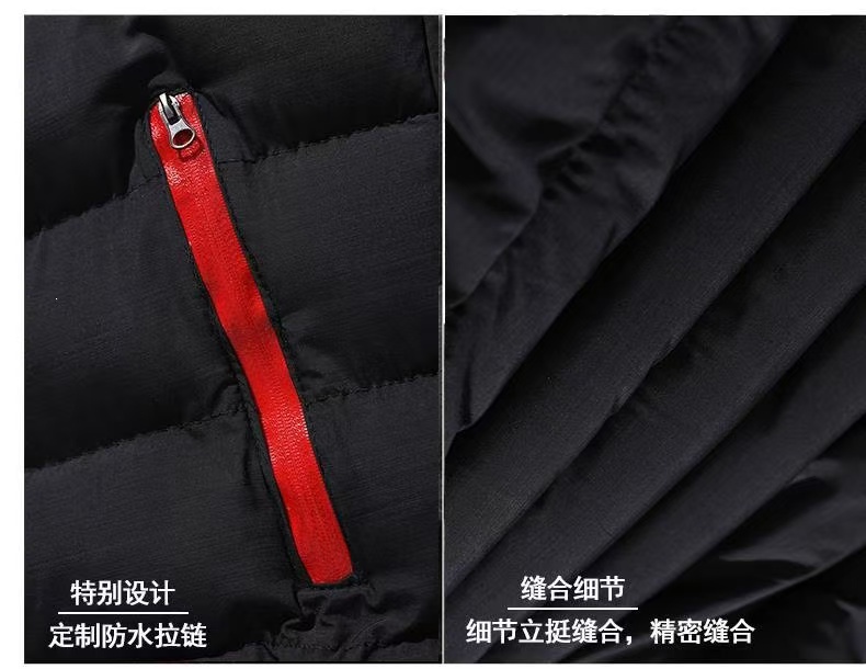 Autumn/Winter Men's Sports Coat New Warm Coat Stand Collar Cardigan Outdoor Padded Jacket Men's Clothing