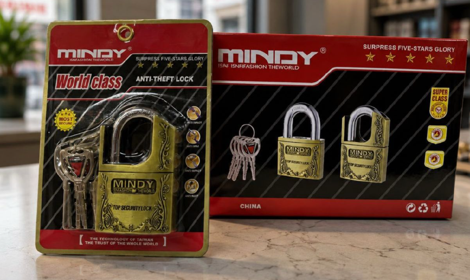 FLASH SALE OFFER  Padlock Mindy padlock Mindy Top Anti-Burglar Theft Zinc Alloy High Security Padlock With 3 Keys Hard to copy with high precision