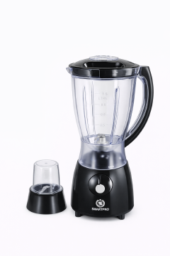 SmartPro Blender SBL-100B 1.5L 1500W – 4 Speed + Pulse, Heavy Duty Kitchen Blender with Grinder – Black
