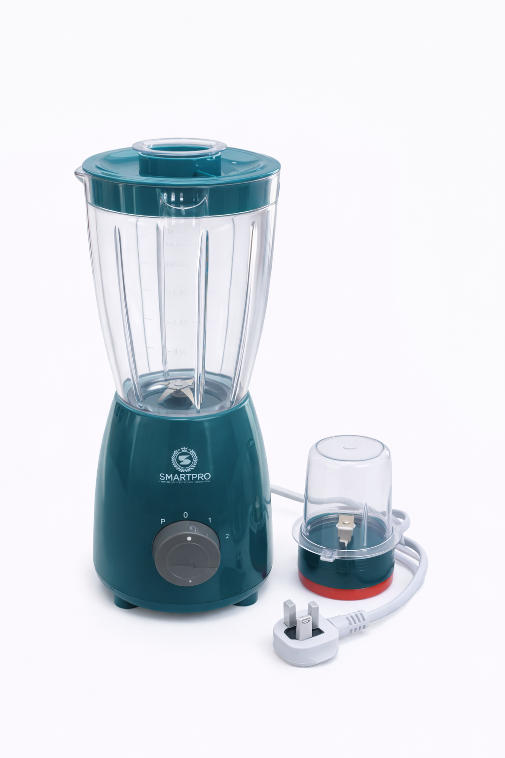 Smart Pro Blender SBL-200GR 1.8L 1500W – 2 Speed + Pulse, Heavy Duty Kitchen Blender – Unbreakable Jar