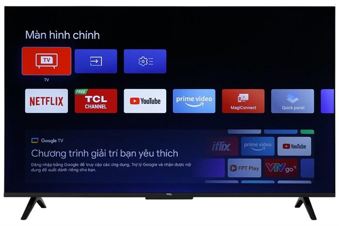 TCL 43V6D 43 Inch 4K UHD Smart Google TV HDR Frameless + Free TV Guard & Wall Bracket
