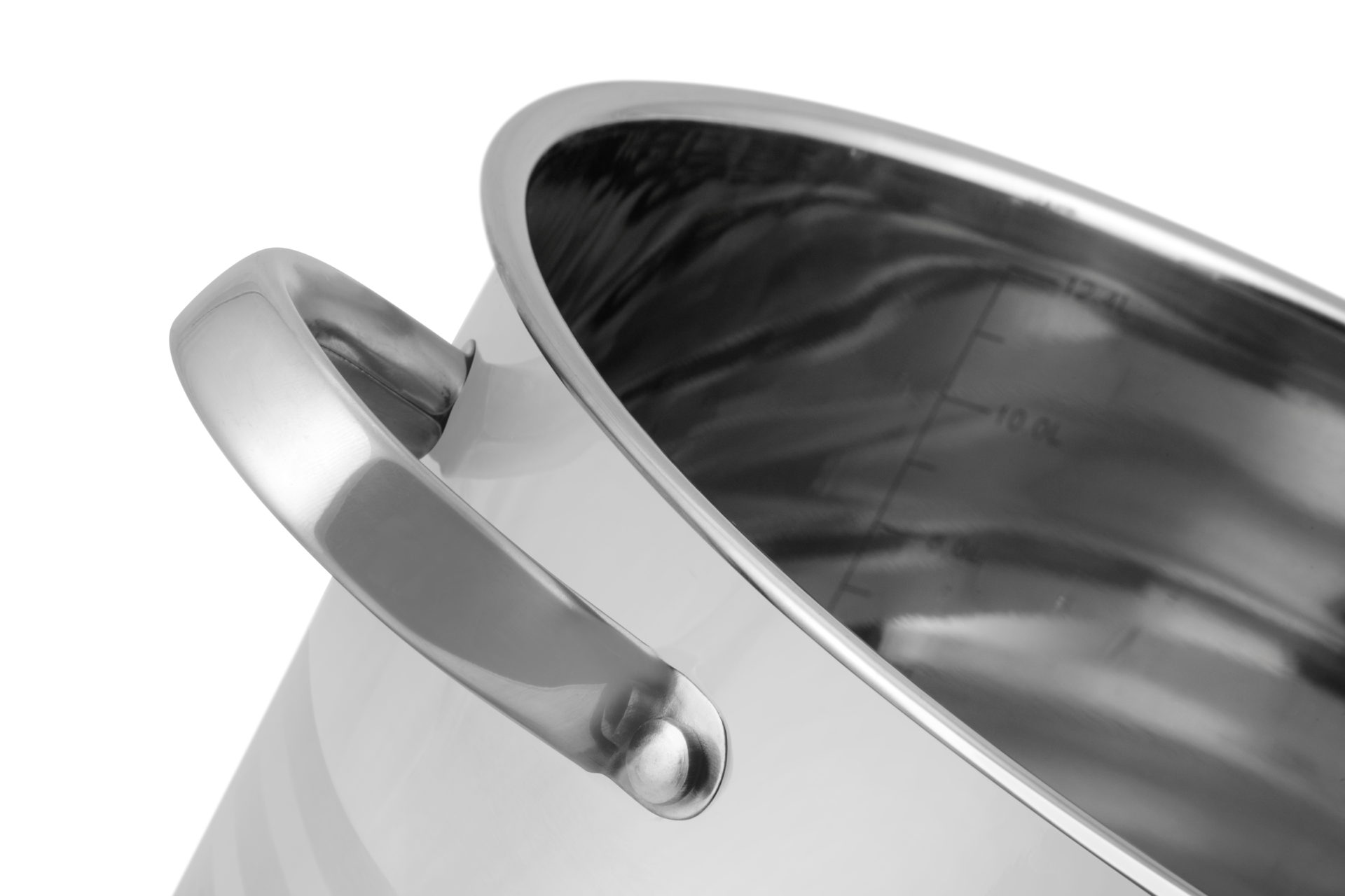 Edenberg Cooking Pot EB-3025 Stainless Steel  27.6L – 40cm – 5-Layer Base – Glass Lid – Induction Compatible
