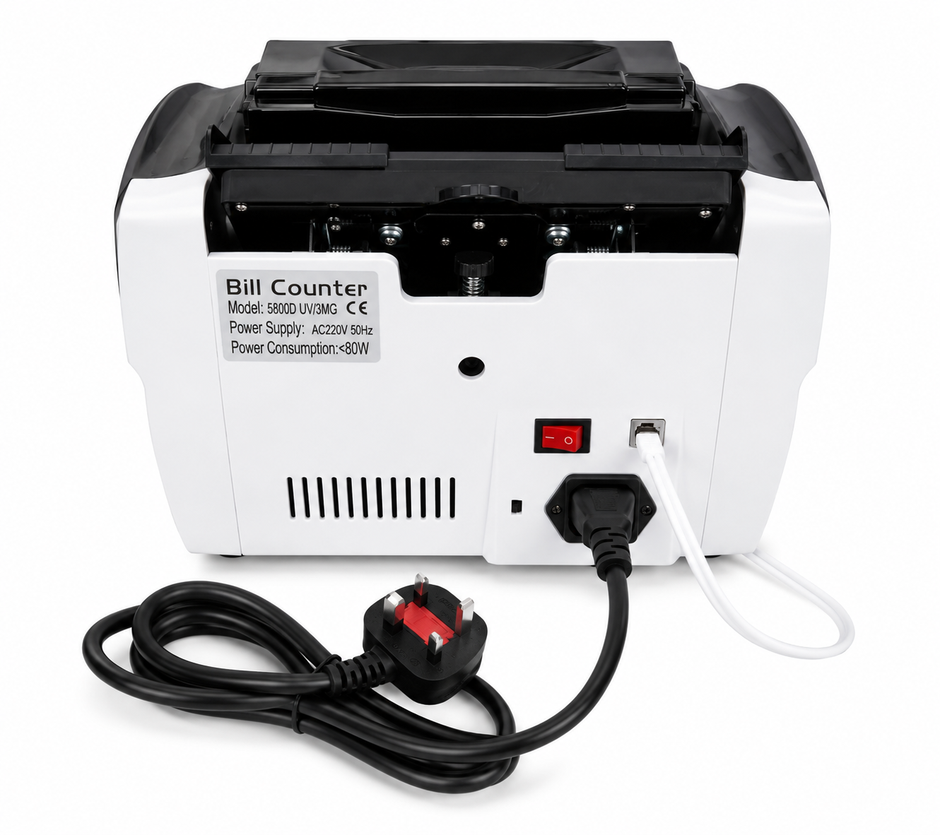 Globalstar Money Counting Machine – 900 Notes/Min – UV, MG & IR Counter – Front & Side Display 5800D UV/3MG