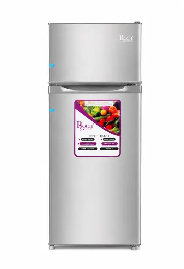 Roch 112L Double Door Fridge