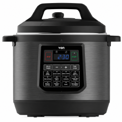 VON Electric Pressure Cooker 8L 1200W – 12 Preset Programs, LED Display VPC813XMK