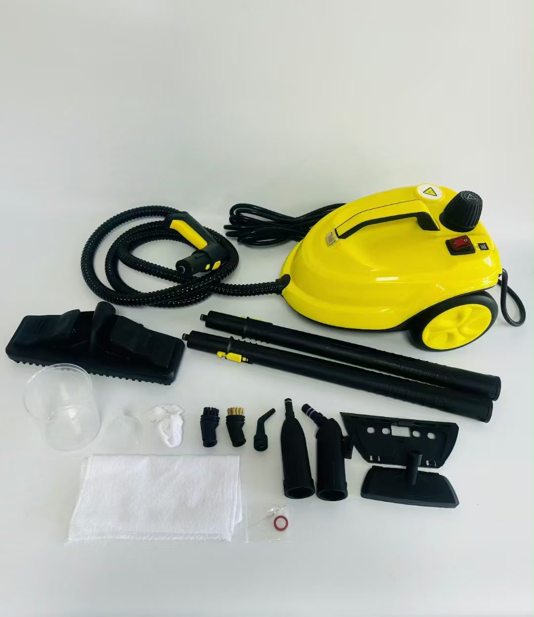 Nunix Steam Cleaner 2000W High Pressure  2L Stainless Steel Boiler – Multi-Purpose Floor, Window, Upholstery & Household Steam Cleaner