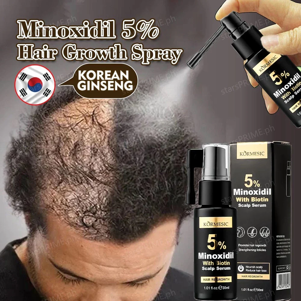 5% Minoxidil Hair Growth for Men and Women, Minoxidil Hair Growth Serum, Promotes Hair Growth, Strengthens Hair Follicles, Helps Prevent Hair Fall and Hair Loss Revitalise Hair And Beard Regrowth -